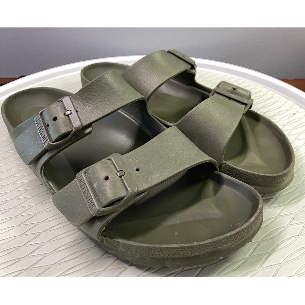 Birkenstock Arizona EVA Sandals in Olive Green